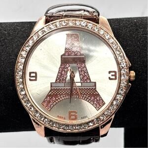 Rose Gold Paris Men's Watch